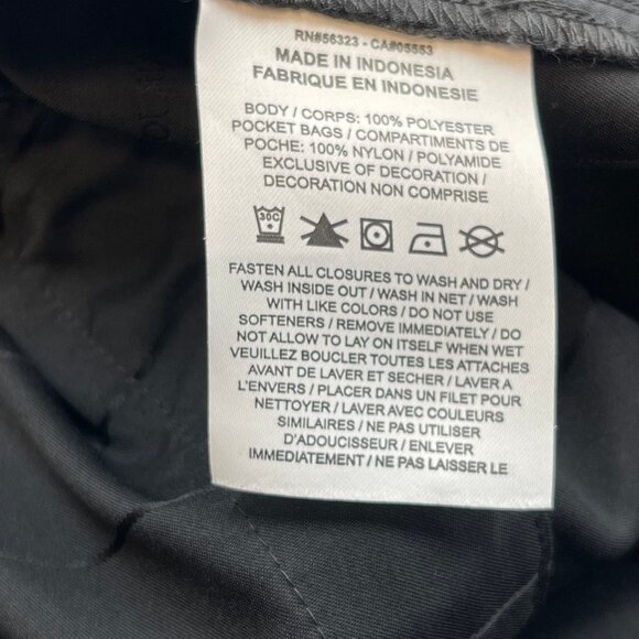 Jordan Black Red Striped Pantsuit | Relaxed Fit Athletic Style - Picture 5 of 5